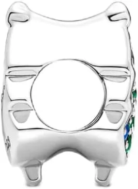 Miniatura 20 de Christmas Halloween Charm 925 Sterling Silver Openwork Bead for Charm Bracelets and Necklaces,Jewelry Gifts Women