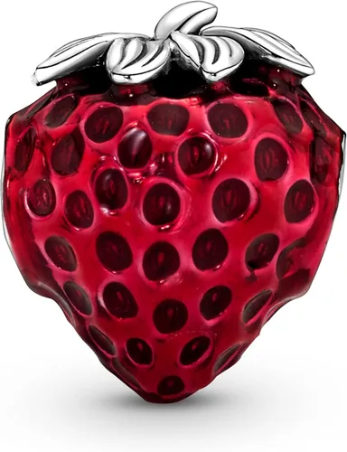 Miniatura 2 de Charm Pandora 791681C01 Fresa sin semillas, Plata esterlina, Sin gemas.