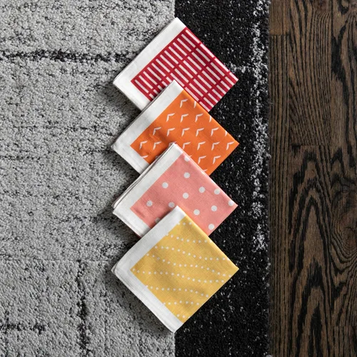Miniatura 7 de Topdrawer - Pañuelo japonés, bolsillo cuadrado, 100% algodón, fabricado en Japón