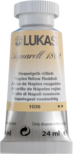 Miniatura 58 de Lukas 1862 Aquarell Artists' - Tubos de acuarela para artistas, color cian (primario), 0.8 fl oz, pintura de acuarela vibrante de grado profesional