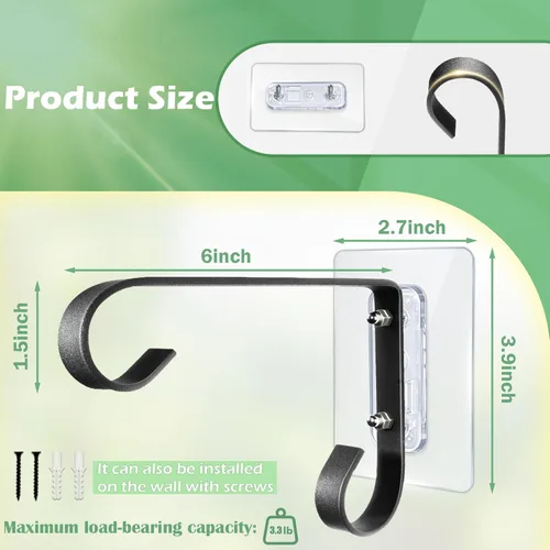 Miniatura 4 de Soporte de ventana para colgar comederos de pájaros: comedero de metal colgante para pájaros de 6 pulgadas - comedero geométrico para colibríes
