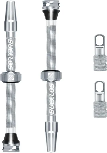 Miniatura 19 de BUCKLOS Vástago de válvula Presta sin cámara 40/44/55/60/65/80/100 mm, kit de vástago de válvula con herramienta de extracción de núcleo para Varios