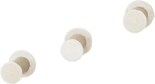 Miniatura 10 de Trixie Juego de vigilancia para gatos montado en la pared, estantes de escalada con escalones de sisal y plataformas de felpa, estantes para gatos