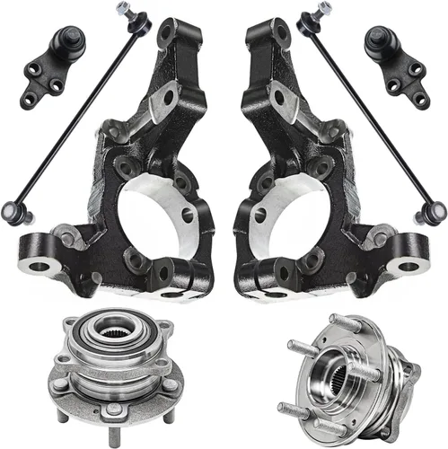 Miniatura 13 de Detroit Axle - Kit de nudillos delanteros derechos RWD para Chevrolet GMC Silverado Suburban Sierra 1500 Avalanche Tahoe Yukon Cadillac Escalade