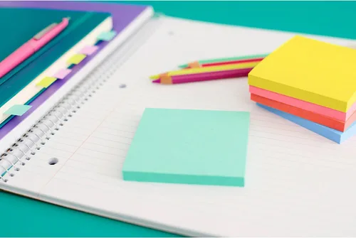 Miniatura 14 de Post-it Notas súper adhesivas, 5 blocs de notas adhesivas, 3 x 3 pulgadas, suministros escolares, productos de oficina, notas adhesivas para Menta