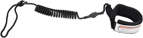 Miniatura 6 de Haofy Correa de tabla de surf recta para surfear, correa de tabla de cuerpo, tabla de remo de pie de 0.197 in de cuerda de pie de resorte en espiral