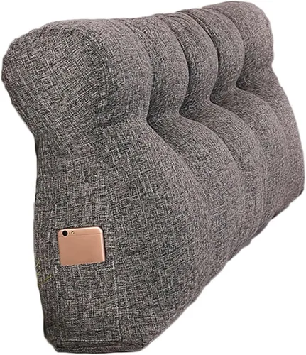 Miniatura 17 de Almohada de cuña triangular Soporte de posicionamiento Cojín de espalda de lectura Respaldo Soporte de posicionamiento Almohada Almohada de Cabecero