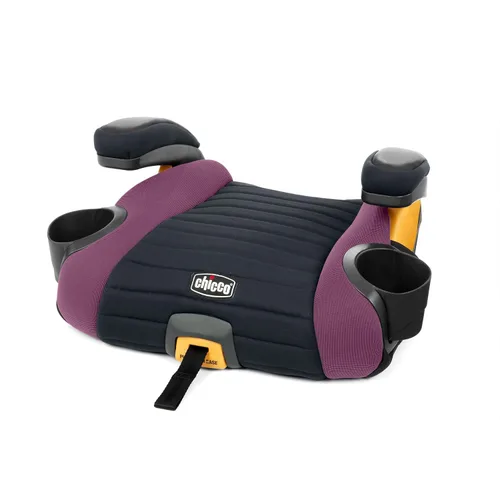 Miniatura 11 de Chicco GoFit ClearTex Plus Asiento Elevador para Automóvil sin Respaldo, Sistema de Anclaje LATCH, Liberación Rápida LATCH, Asiento Elevador Puesta