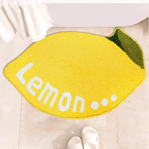 Miniatura 8 de Hi Space - Alfombras de baño de 31.5x19.7 pulgadas, alfombra de baño de hojas grises estilo bohemio antideslizante, lavable a máquina, de microfibra
