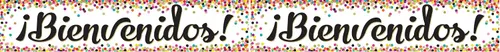 Miniatura 6 de Confeti Bienvenidos (bienvenida española) Banner (TCR5324)