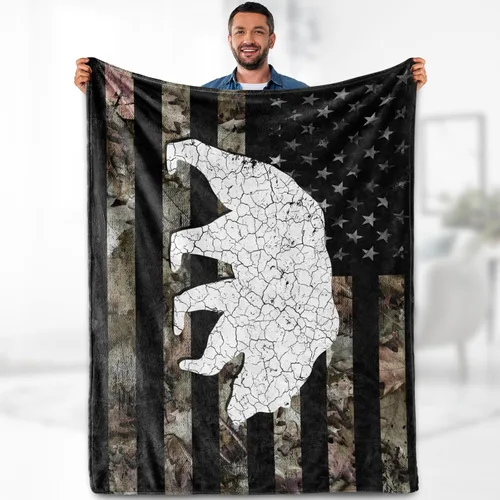 Miniatura 16 de Aimego Elephant Blanket Throw 50"x60" Boho Mandala Pattern Decorative Blanket Soft Lightweight Cozy Throw for Couch Sofa Bed Living Room Cultural