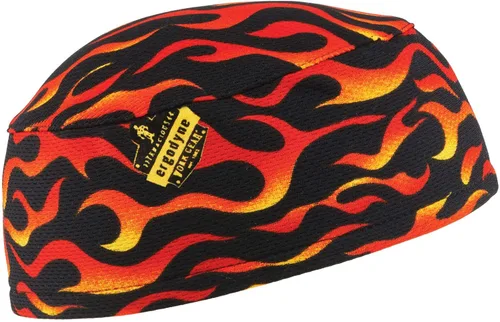 Miniatura 6 de Gorro de alto rendimiento Ergodyne Chill-Its 6630 para absorción de la humedad, color azul