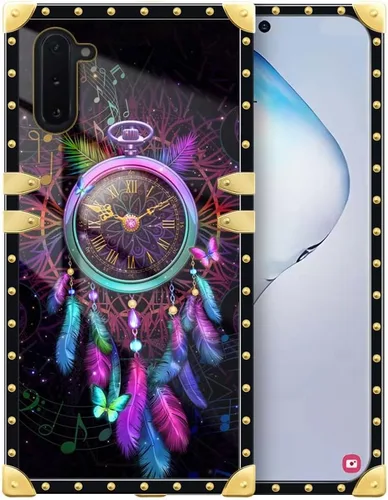 Miniatura 10 de DAIZAG Funda compatible con Samsung Galaxy Note 10 Plus, decoración dorada de mujer de fe, funda protectora de TPU suave antiarañazos