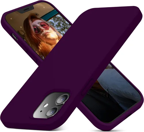 Miniatura 34 de JELE Funda a prueba de golpes diseñada para iPhone 11, funda de teléfono de silicona líquida con [forro de microfibra suave antiarañazos]