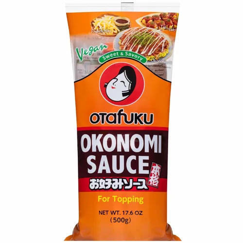 Salsa Okonomi Otafuku, cobertura vegana japonesa para panqueques Okonomiyaki (17.6 onzas)