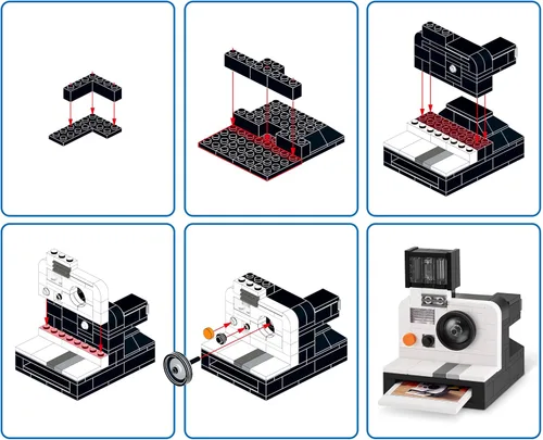 Miniatura 7 de ZURU MAX - Ladrillos de construcción retro prémium (máquina de arcade) juguete coleccionable de desembalaje