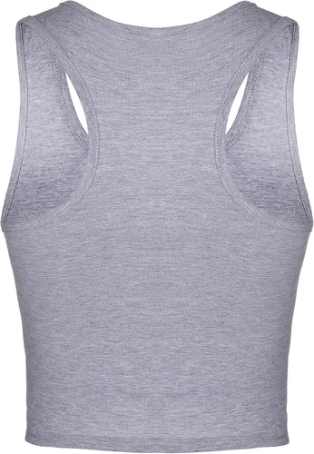 Miniatura 4 de Camisetas cortas de 3 piezas para mujer, camisetas de entrenamiento, básicas, recortadas, sin mangas, espalda cruzada, deportes, gimnasio