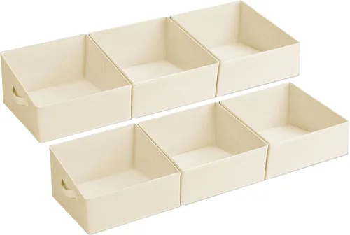 Miniatura 56 de DIMJ Contenedores de almacenamiento trapezoidales para ropa, 4 paquetes organizadores de armario y cestas de almacenamiento, cestas plegables