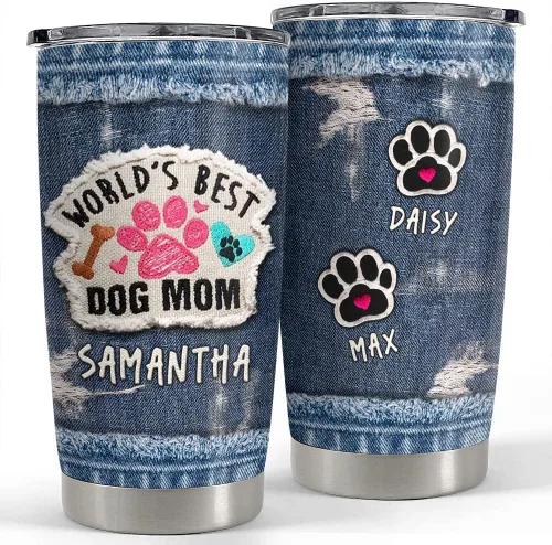 Miniatura 21 de SANDJEST Taza personalizada para mejor amiga Definición de mejor amiga Tazas de 20oz 30oz con tapa, regalo para mujeres, niñas, mejores amigas