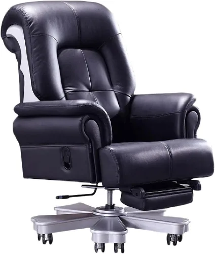 Miniatura 2 de Silla de oficina Silla de cuero ejecutiva totalmente reclinable (E)