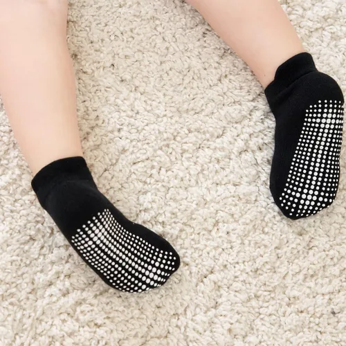 Miniatura 7 de Zaples - Calcetines altos hasta el tobillo para bebé con base antideslizante, unisex
