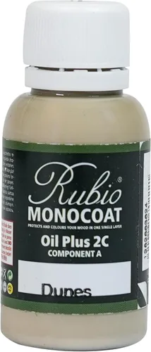 Miniatura 129 de Rubio Monocoat Muestra de Acabado de Aceite para Madera - Puro Aceite Plus Parte A Aceite de Linaza de Secado Rápido y Ecológico para Uso Pure
