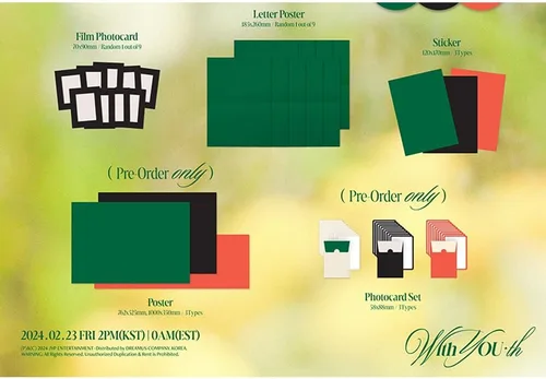 Miniatura 3 de Dreamus TWICE With YOU-th 13th Mini Album (Forever), 5.906x8.268 in