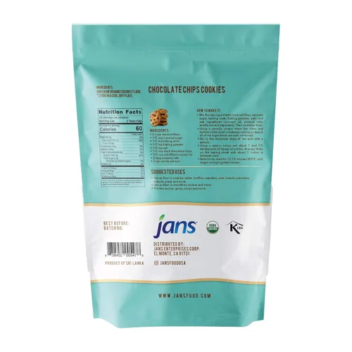 Miniatura 21 de Jans Harina de yuca, 2 libras, sustituto de harina multiusos sin gluten, harina para hornear sin cereales sin OMG, apta para paleo y AIP, harina
