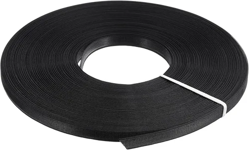 Miniatura 30 de uxcell Deshuesado para coser, 1 pieza de 5 yardas y 0.236 in – corsé de poliéster de alta densidad para vestido de novia, vestido de novia (negro)