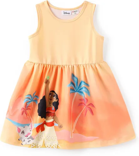 Miniatura 10 de Disney Minnie Mouse Princess Frozen Elsa Stitch - Vestido para niñas sin mangas y manga corta, ropa casual de verano para bebés y niños pequeños
