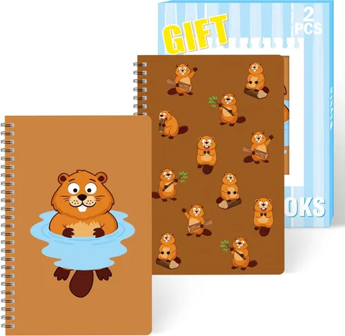 Miniatura 23 de B1ykin Cuadernos en espiral A5, 2 unidades, 50 hojas, 100 páginas, encuadernados con alambre, regalo de agradecimiento al profesor, cuaderno