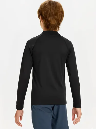 Miniatura 2 de DEVOROPA Camiseta térmica de compresión para niños y jóvenes, camiseta interior de manga larga de forro polar para fútbol y béisbol