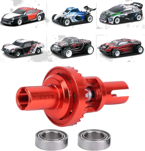 Miniatura 4 de Qqmora Kit de actualización de diferencial de coche RC escala 1/28 con rodamiento de metal para WLtoys K989/K969 RC Accesorios de coche