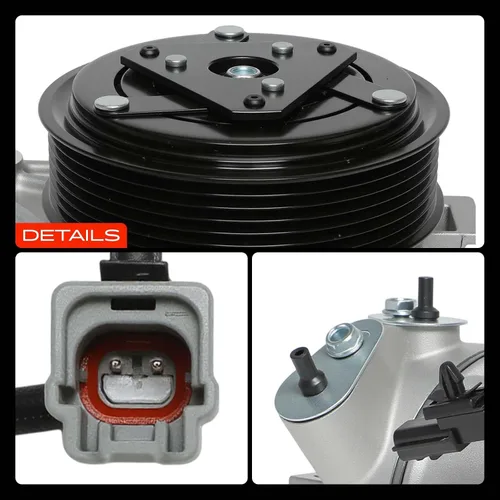 Miniatura 9 de A-Premium Compresor de aire acondicionado con embrague compatible con Nissan Altima SL y SV 3.5L 2013-2018