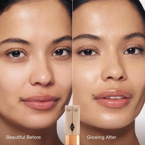 Miniatura 4 de Charlotte Tilbury Wonderglow Face Primer - Soft-Focus, Illuminating Dewy Primer to Hydrate & Blur the Look of Imperfections, Fine Lines & Wrinkles