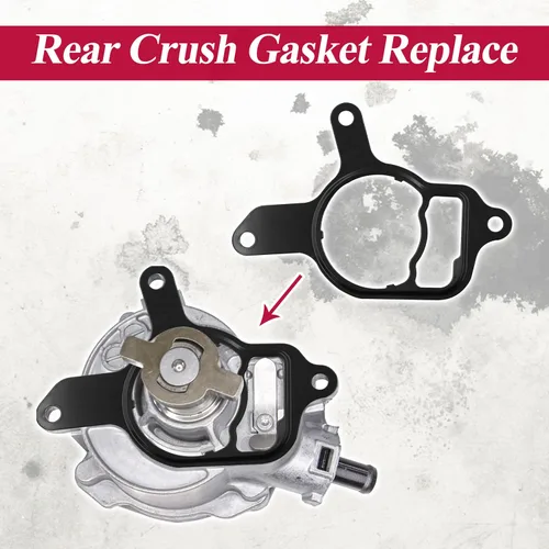 Miniatura 3 de Kit de sello de bomba de vacío de 2,5 L/sellos de dirección asistida de reconstrucción compatibles con Volkswagen Jetta, Beetle, New Beetle, Golf
