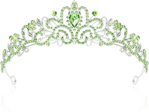 Miniatura 35 de CIEHER - Tiaras y coronas para mujeres y niñas - Regalos de corona para novia, boda, graduación, cumpleaños y Navidad