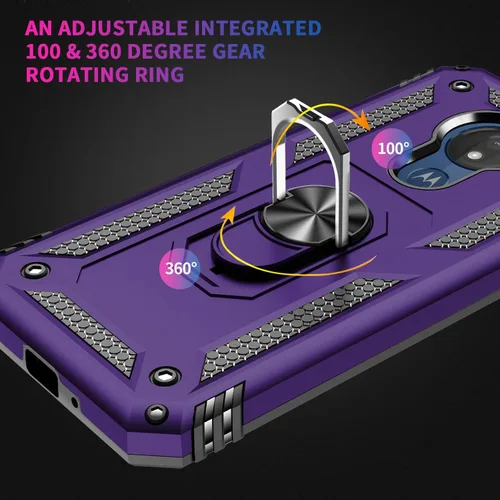 Miniatura 2 de Funda protectora para Moto G7 Power para Motorola Moto G7 Power, color morado