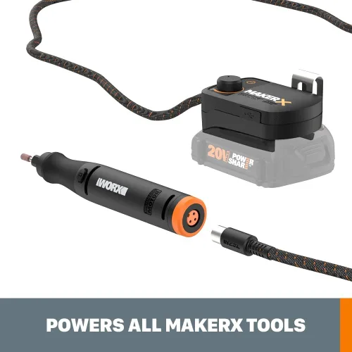 Miniatura 6 de Worx WA7151 20V MAKERX HubX Fuente de alimentación y adaptador de herramienta con puerto USB