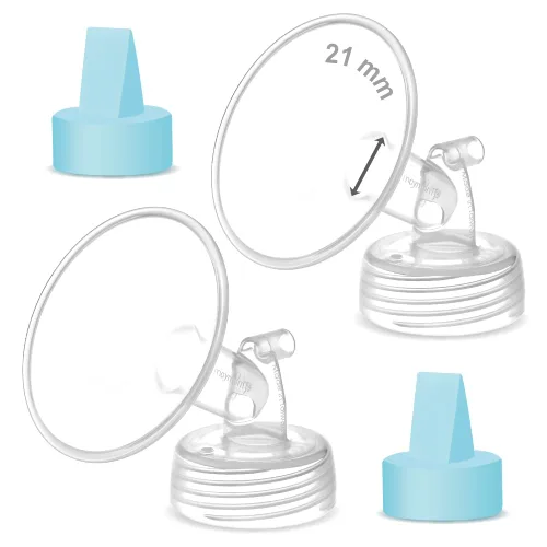 Miniatura 18 de Maymom Pieza de bomba compatible con bombas Spectra Ameda Luna, Incl Brida de boca ancha de 0.59 pulgadas; no original Spectra S1 S2 9 Plus Synergy