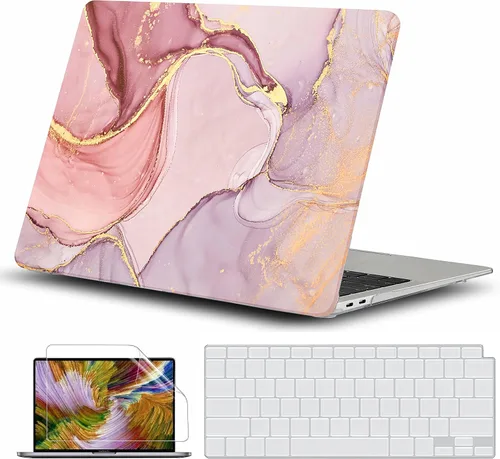 Miniatura 38 de GVTECH Funda para MacBook Air de 13 pulgadas (2010-2017) A1369 A1466 carcasa rígida de plástico, carcasa negra