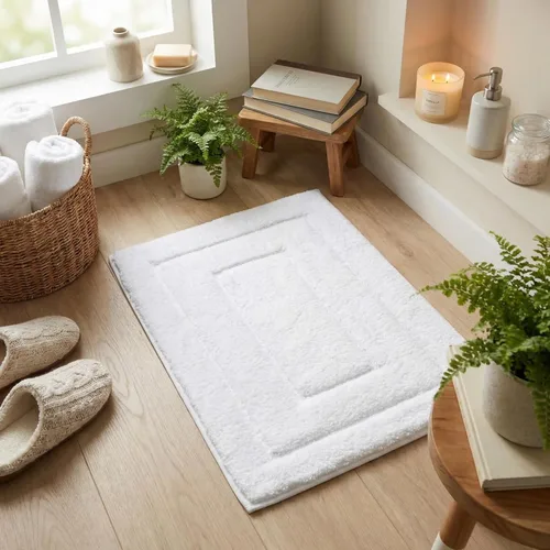 Miniatura 137 de GRANNY SAYS Alfombras de baño antideslizantes, lavables, extra suaves y absorbentes de agua para baño, alfombra de baño peluda de felpa, alfombra