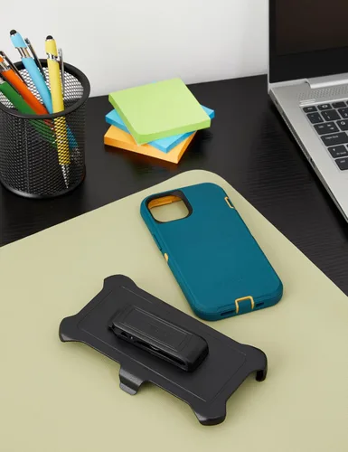 Miniatura 2 de OtterBox Defender Series Series - Funda para iPhone 13 (solamente), color verde cazador