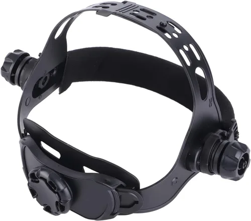 Miniatura 9 de Kit de diadema ajustable de repuesto para casco de soldadura ABS con acolchado que absorbe el sudor (negro)