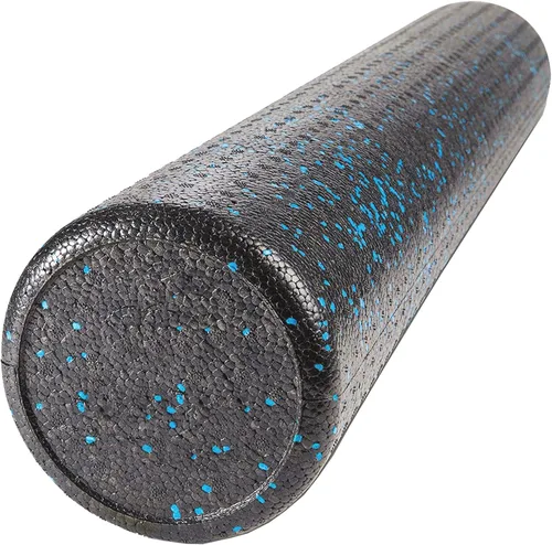 Miniatura 13 de JFIT High Density Foam Roller – EPP Deep Tissue Massage Roller for Muscle Recovery, Myofascial Release & Stretching Azul solido