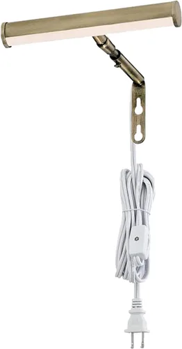 Miniatura 9 de Ciata Luz de imagen de 14 pulgadas con LED integrado, 3000 K blanco cálido, 4 W (40 W equivalente), luz de exhibición de obras de arte de metal