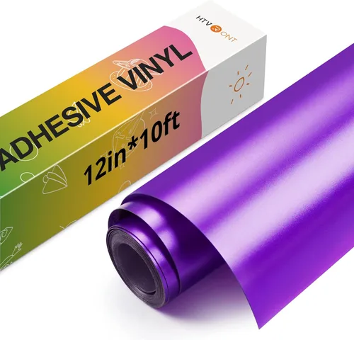 Miniatura 12 de HTVRONT Vinilo permanente azul, rollo de vinilo adhesivo permanente azul de 12 pulgadas x 11 pies compatible con máquina de corte Cricut, Azul real