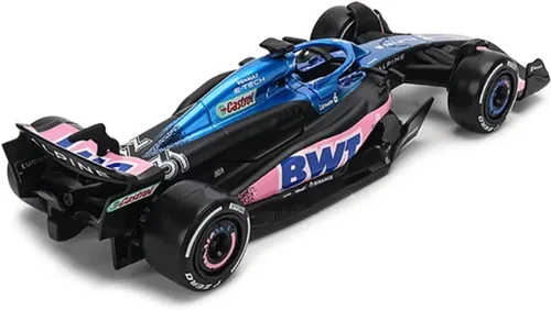 Miniatura 4 de HTLNUZD 2023 1/43 F1 Team A523#31 E.Ocon Aleación Modelo de Coche de Carreras para BWT-Alpine Die Cast Adultos Colección Coches Regalo Azul