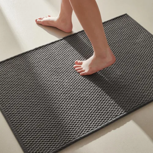 Miniatura 44 de TYUU Alfombras de Baño Antideslizantes Lavables, Tapete de Baño Súper Absorbente Delgado de Pila Baja para Secar Rápido, Alfombra de Baño Pequeña