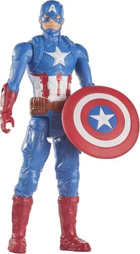 Miniatura 7 de Marvel Avengers Titan Hero Series Blast Gear - Figura de acción del Capitán América